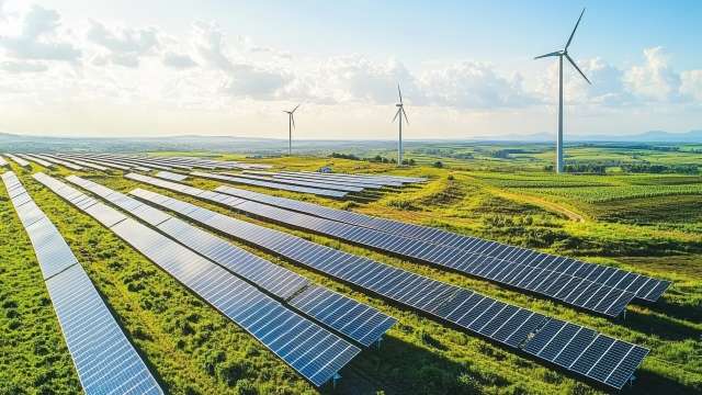 Freifläche mit PV