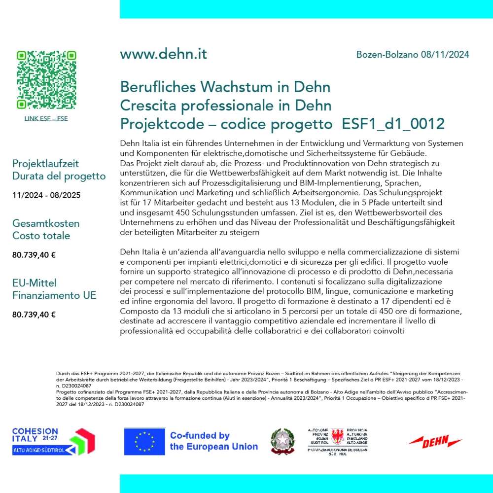 Corsi FSE DEHN 24-25