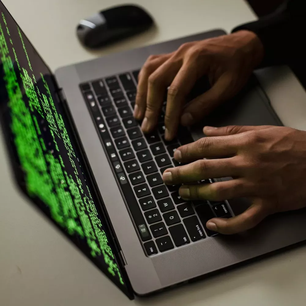 una fase del processo di diagnostica dell'hardware del pc