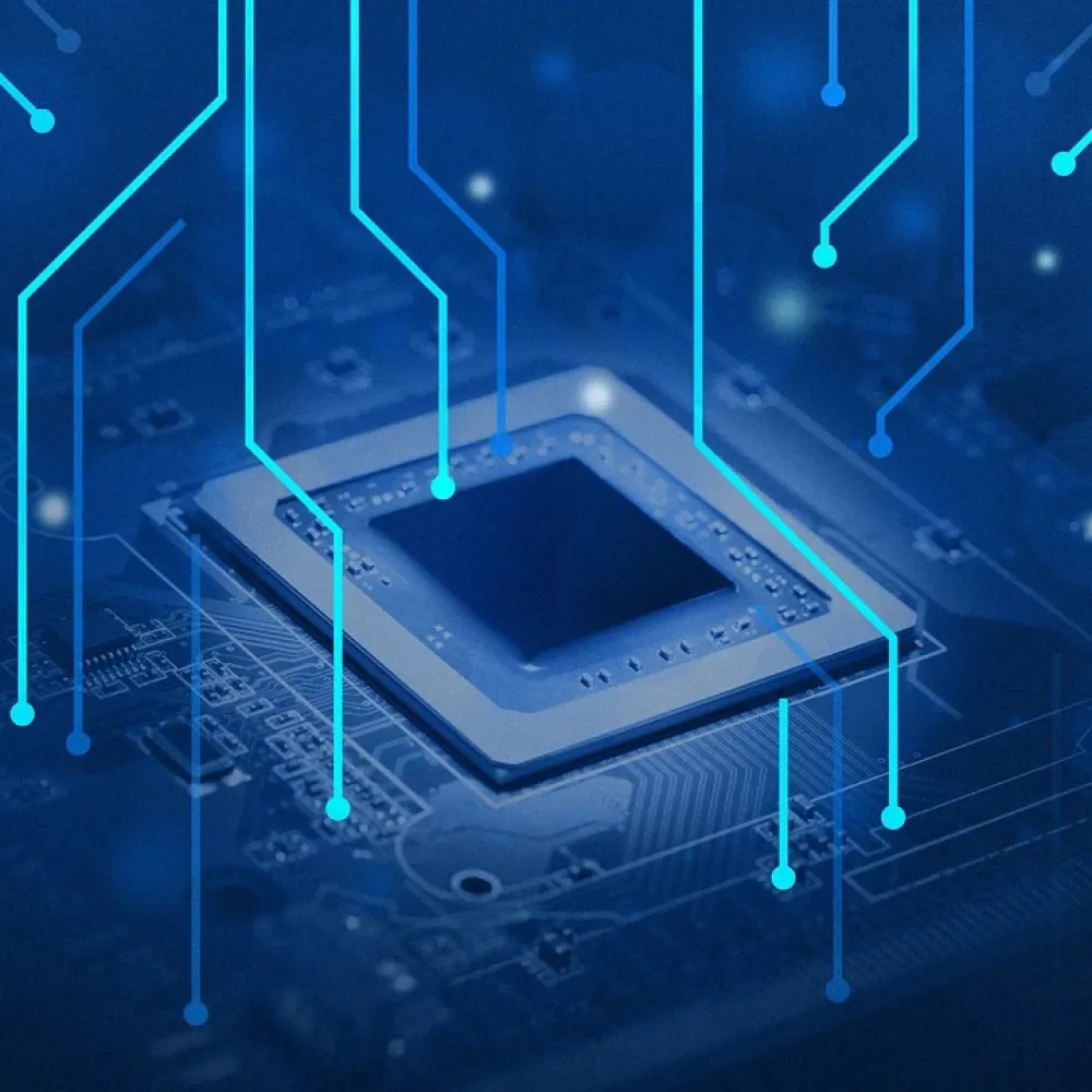 la rappresentazione di una cpu durante il raffreddamento: è qui che si monitora la temperatura durante l'overclock
