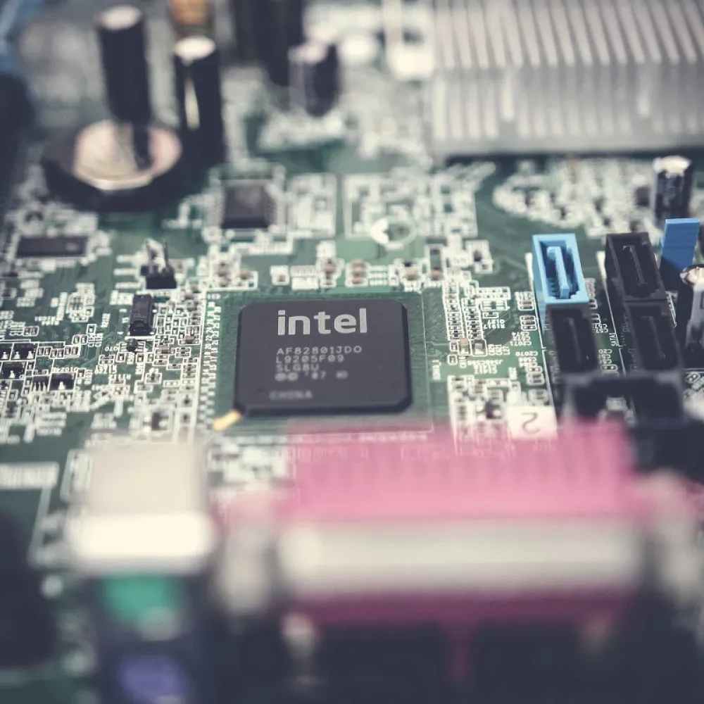 una cpu durante l'overclock