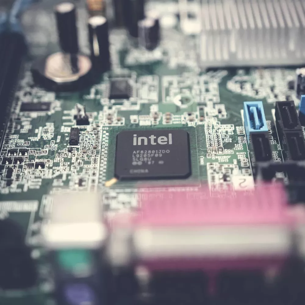 una cpu durante l'overclock