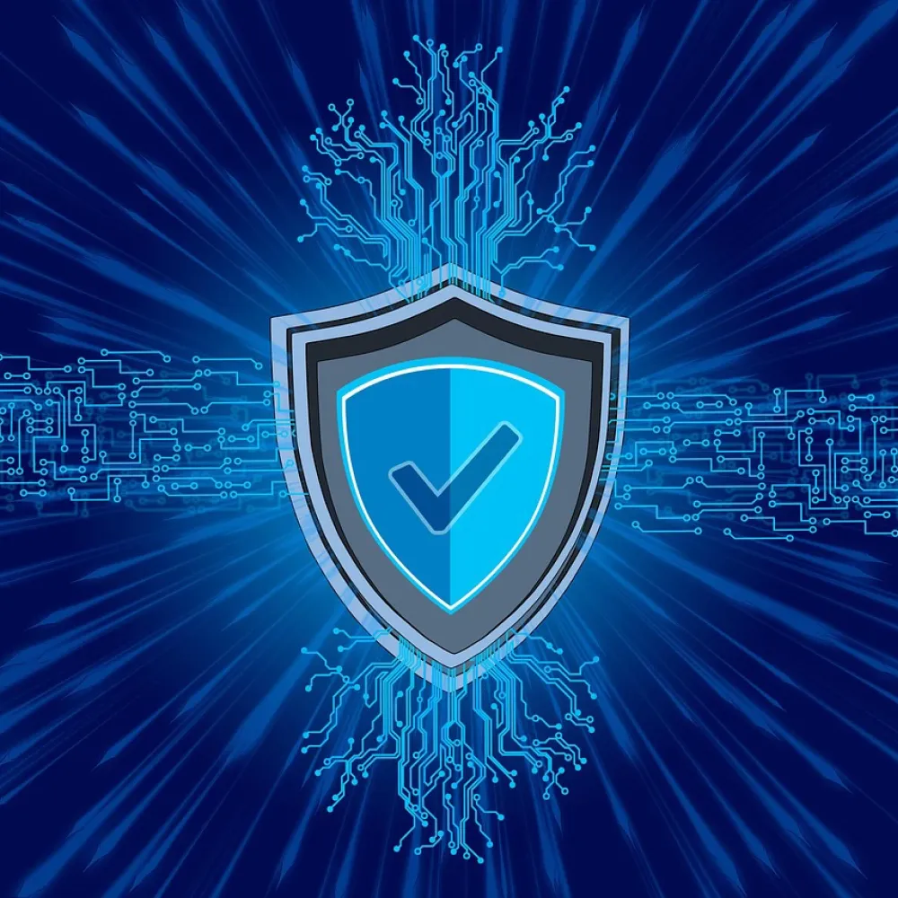 uno scudo a protezione del pc, l'icona universale di antivirus gratis e a pagamento