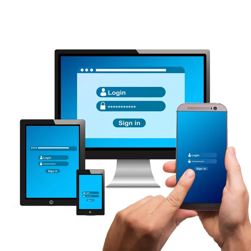 alcune schermate di login che chiedono autenticazione a due fattori