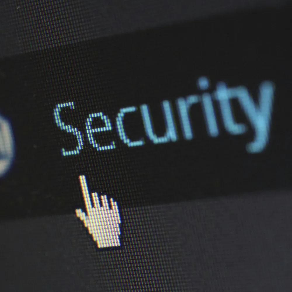 il simbolo sella security, sintomo di cambiare le passaword per sicurezza
