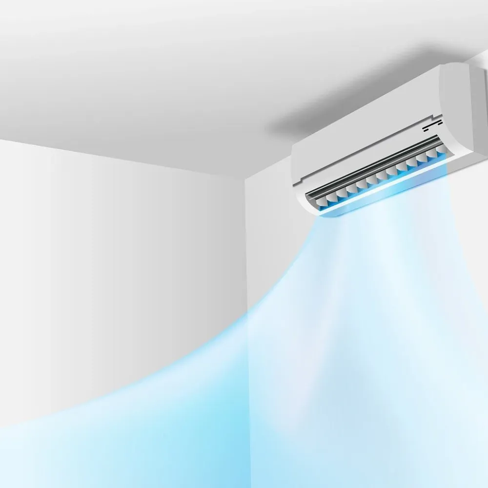 il flusso d'aria di un condizionatore ottimizzato alla massima efficienza energetica