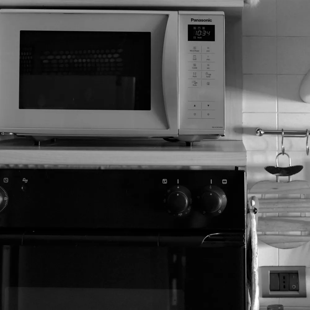 un fornetto elettrico a riposo: anche in questo caso potrebbe verificarsi un cortocircuito