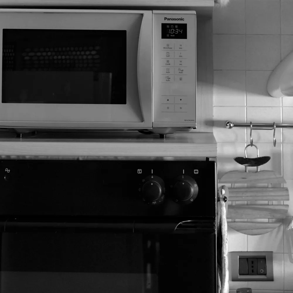 un fornetto elettrico a riposo: anche in questo caso potrebbe verificarsi un cortocircuito