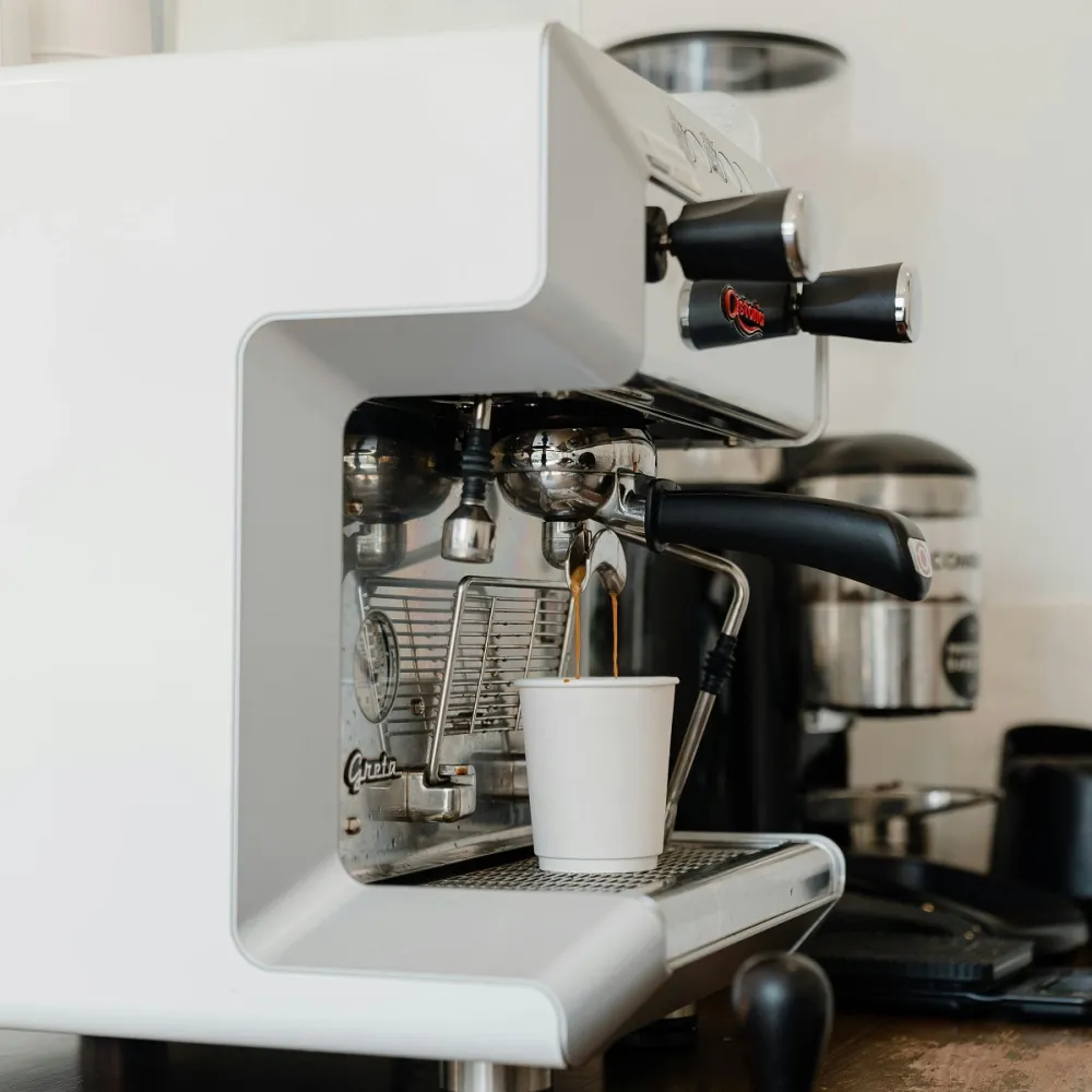 una macchina del caffè semi professionale