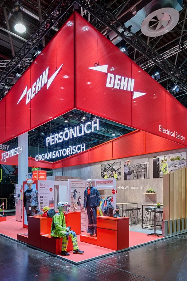 DEHN booth at the A+A 2023