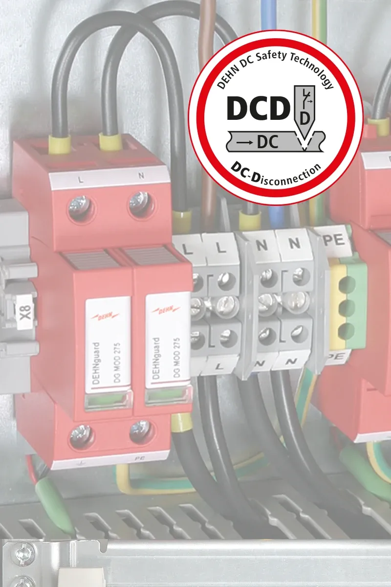 A striking image displays a detailed electrical panel, highlighting three distinct pink switches and a red DO NOT USE sign. The grid layout, with larger top switches, adds visual interest in this organized and precise scene.