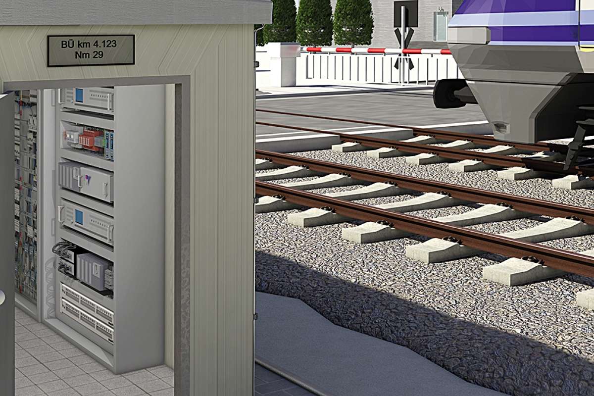 DEHN schützt Bahnübergangssicherungsanlagen